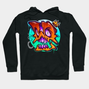 Graffiti Skull Hoodie